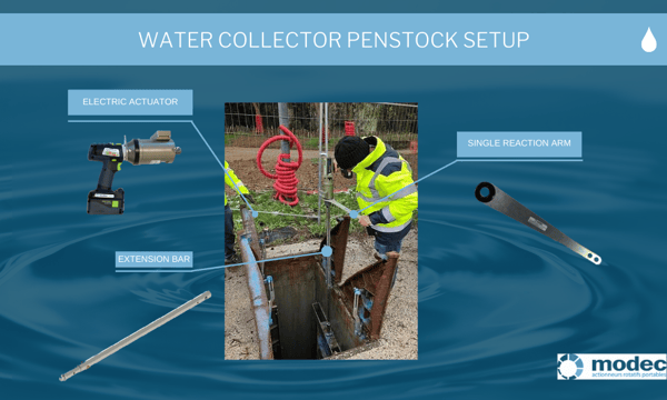 penstock setup