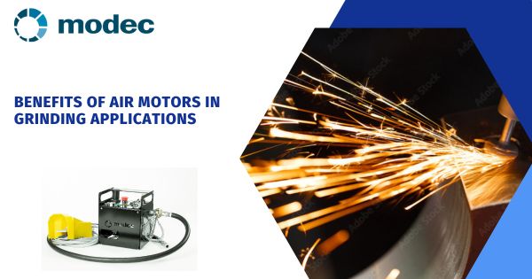 Air motors for grinding applications