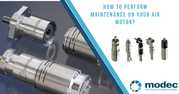 How to perform maintenance on your air motor?