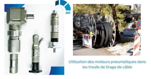 modec moteurs pneumatiques pour tirage des câbles