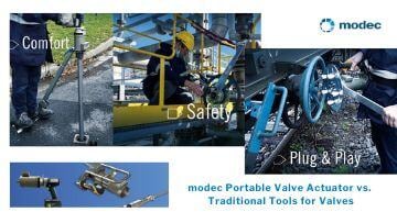 Plug & Play Portable Valve Actuator from modec